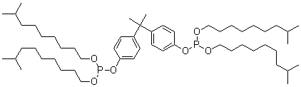 CAS#: 61670-79-9， Tetraisodecyl bisphenol A diphosphite