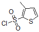 structure of CAS# 61714-76-9, 3-Methyl-2-Thiophenesulfonylchloride;3-Methylthiophene-2-Sulfonyl Chloride(SALTDATA: FREE);3-Methylthiophene-2-Sulfonyl Chloride
