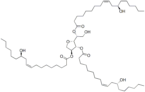 CAS#: 61792-47-0， Sorbitan, Tris[[R-(Z)]-12-Hydroxy-9-Octadecenoate]