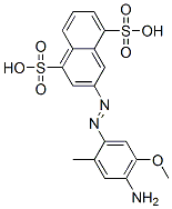 CAS#: 61827-75-6， 3-[(4-Amino-5-Methoxy-O-Tolyl)Azo]Naphthalene-1,5-Disulphonic Acid