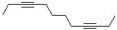 结构式 CAS# 61827-89-2, 3,9-十二碳二炔