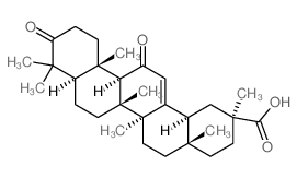 CAS#: 6184-16-3， (18a,20b)-3,11-Dioxo-Olean-12-En-29-Oic acid