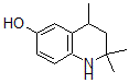 结构式 CAS# 61855-46-7, 1,2,3,4-四氢-2,2,4-三甲基-6-喹啉醇