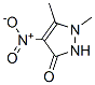 CAS#: 61885-22-1， 1,2-Dihydro-1,5-Dimethyl-4-Nitro-3H-Pyrazol-3-One