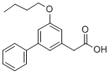 CAS#: 61888-57-1， 5-Butoxy-(1,1'-Biphenyl)-3-Acetic Acid