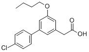 CAS#: 61888-62-8， 5-Butoxy-4'-Chloro-3-Biphenylacetic Acid