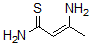 CAS 登录号：62069-87-8， 3-氨基-2-丁烯硫代酰胺