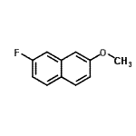 CAS 登录号：62078-77-7， 2-氟-7-甲氧基萘