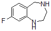 structure of CAS# 620948-83-6, 8-Fluoro-2,3,4,5-Tetrahydro-1H-1,4-Benzodiazepine