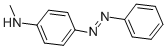 structure of CAS# 621-90-9, 4-(Methylamino)Azobenzene;N-Methyl-4-Phenylazo-Aniline;N-Methyl-4-Phenylazoaniline;Methyl-(4-Phenylazophenyl)Amine