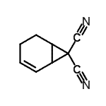 CAS 登录号：62199-48-8， 双环[4.1.0]庚-2-烯-7,7-二甲腈