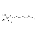 结构式 CAS# 62199-57-9, 2,2-二甲基-3,6,9-三氧杂-2-硅杂癸烷