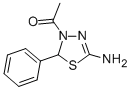 structure of CAS# 62236-09-3, 1-(5-Amino-2-Phenyl-[1,3,4]Thiadiazol-3-Yl)-Ethanone;Zinc00040096