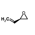structure of CAS# 62249-81-4, (2R)-2-Vinyloxirane;(R)-2-Vinyloxirane;(R)-3,4-Epoxy-1-butene;08011_FLUKA