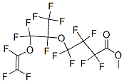 CAS 登录号：62361-02-8， 2,2,3,3,4,4-六氟-4-[1,2,2-三氟-2-[(三氟乙烯基)氧基]-1-(三氟甲基)乙氧基]丁酸甲酯