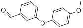 structure of CAS# 62373-80-2, 3-(4-Methoxyphenoxy)Benzaldehyde;St5308309;Zinc00056516;Benzaldehyde, 3-(4-Methoxyphenoxy)-
