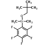 CAS#: 62394-64-3， (2,2-Dimethylpropoxy)(Dimethyl)(Pentafluorophenyl)Silane