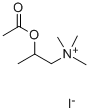 structure of CAS# 625-19-4, Acetyl-beta-Methylcholine Iodide;2-Acetoxypropyl-Trimethyl-Ammonium Iodide;2-Acetoxypropyl-Trimethylammonium Iodide;2-Acetyloxypropyl-Trimethyl-Azanium Iodide