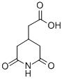 结构式 CAS# 6258-28-2, (2,6-二氧代-哌啶-4-基)-乙酸