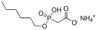 CAS#: 62591-80-4， ((Hexyloxy)Hydroxyphosphinyl)Acetic Acid Monoammonium Salt