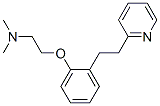 CAS#: 62611-27-2， N,N-Dimethyl-2-[2-[(E)-2-pyridin-2-ylethenyl]phenoxy]ethanamine hydrochloride