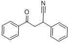 structure of CAS# 6268-00-4, gamma-Oxo-alpha-Phenylbenzenebutyronitrile;4-Keto-2,4-Di(Phenyl)Butyronitrile;Nsc4503;4-Oxo-2,4-Diphenyl-Butyronitrile