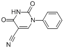 structure of CAS# 6275-84-9, 2,4-Dioxo-1-Phenyl-1,2,3,4-Tetrahydro-5-Pyrimidinecarbonitrile;2,4-Dioxo-1-Phenyl-Pyrimidine-5-Carbonitrile;2,4-Dioxo-1-Phenyl-5-Pyrimidinecarbonitrile;2,4-Diketo-1-Phenyl-Pyrimidine-5-Carbonitrile