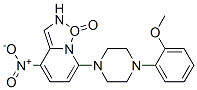 CAS 登录号：62884-26-8， 7-[4-(2-甲氧基苯基)-1-哌嗪基]-4-硝基苯并呋咱 1-氧化物