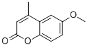 structure of CAS# 6295-35-8, 6-Methoxy-4-Methylcoumarin;6-Methoxy-4-Methyl-Chromen-2-One;6-Methoxy-4-Methyl-2-Chromenone;6-Methoxy-4-Methyl-Coumarin