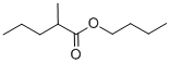 structure of CAS# 6297-41-2, Butyl 2-Methylvalerate;2-Methylpentanoic Acid Butyl Ester;2-Methylvaleric Acid Butyl Ester;Butyl 2-Methylvalerate