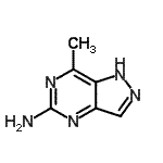 CAS#: 63019-49-8， 7-Methyl-1H-Pyrazolo[4,3-d]Pyrimidin-5-Amine