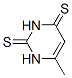 structure of CAS# 6308-38-9, 6-Methyl-1H,3H-Pyrimidine-2,4-Dithione;Smr000394007;Ab-323/25048185;Zinc00330473