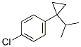 CAS 登录号：63340-07-8， 1-氯-4-(1-(1-甲基乙基)环丙基)-苯