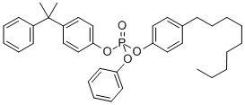 CAS#: 63340-28-3， (1-Methyl-1-Phenylethyl)Phenyl Nonylphenyl Phenyl Phosphate