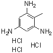 结构式 CAS# 634-87-7, 2,4,6-三氨基甲苯三盐酸盐