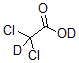 结构式 CAS# 63403-57-6, 二氯-乙酸-D