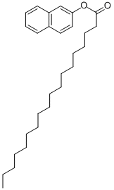 structure of CAS# 6343-74-4, beta-Naphthyl Stearate;2-Naphthyl Octadecanoate;Octadecanoic Acid 2-Naphthyl Ester;Stearic Acid 2-Naphthyl Ester