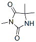 structure of CAS# 6345-19-3, 3,5,5-Trimethylimidazolidine-2,4-Dione;3,5,5-Trimethylhydantoin;2,4-Imidazolidinedione, 3,5,5-Trimethyl-;Hydantoin, 3,5,5-Trimethyl-
