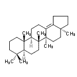 CAS 登录号：63543-60-2， (3aS,5aS,5bR,7aS,11aS,11bR)-3A,5A,5B,8,8,11A-六甲基-2,3,3A,4,5,5A,5B,6,7,7A,8,9,10,11,11A,11B,12,13-十八氢-1H-环戊二烯并[a]屈