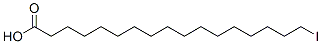 CAS#: 63556-27-4， 17-Iodoheptadecanoic Acid