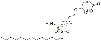 CAS#: 63654-52-4， (Z)-(2-Amino-2-Oxoethyl)[2-[(3-Carboxy-1-Oxoallyl)Oxy]Ethyl]Dimethylammonium Dodecyl Sulphate