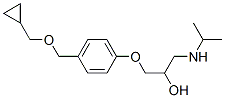 CAS#: 63659-22-3， 1-[4-[(Cyclopropylmethoxy)Methyl]Phenoxy]-3-[(1-Methylethyl)Amino]-2-Propanol