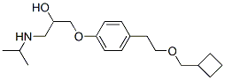 CAS#: 63659-34-7， 1-[4-[2-(Cyclobutylmethoxy)Ethyl]Phenoxy]-3-[(1-Methylethyl)Amino]-2-Propanol