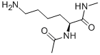 structure of CAS# 6367-10-8, Ac-Lys-Nhme;(2S)-2-Acetamido-6-Amino-N-Methyl-Hexanamide;(S)-2-(Acetylamino)-6-Amino-N-Methylhexanamide
