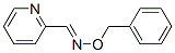 structure of CAS# 63680-93-3, 2-(Benzyloxyiminomethyl)Pyridine;N-(Phenylmethoxy)-1-(2-Pyridyl)Methanimine;(E)-Benzyloxy-(2-Pyridylmethylene)Amine;Benzyloxy-(2-Pyridylmethylene)Amine