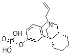 CAS 登录号：63732-41-2， (-)-17-烯丙基吗喃-3-醇磷酸二氢酯