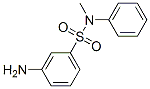 structure of CAS# 6374-99-8, 3-Amino-N-Methylbenzenesulfonanilide;3-Amino-N-Methyl-N-Phenylbenzenesulfonamide;3-Amino-N-Methylbenzenesulfonanilide;N1-Methylmetanilanilide