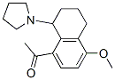 CAS#: 63886-60-2， 1-(8-Acetyl-5-Methoxy-1,2,3,4-Tetrahydronaphthalen-1-Yl)Pyrrolidine