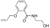 结构式 CAS# 63887-17-2, 2-(烯丙氧基)-N-(2-羟基乙基)苯甲酰胺