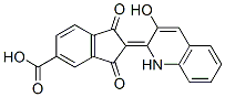 CAS#: 6396-90-3， 2-(3-Hydroxy-2(1H)-Quinolylidene)-1,3-Dioxoindan-5-Carboxylic Acid
